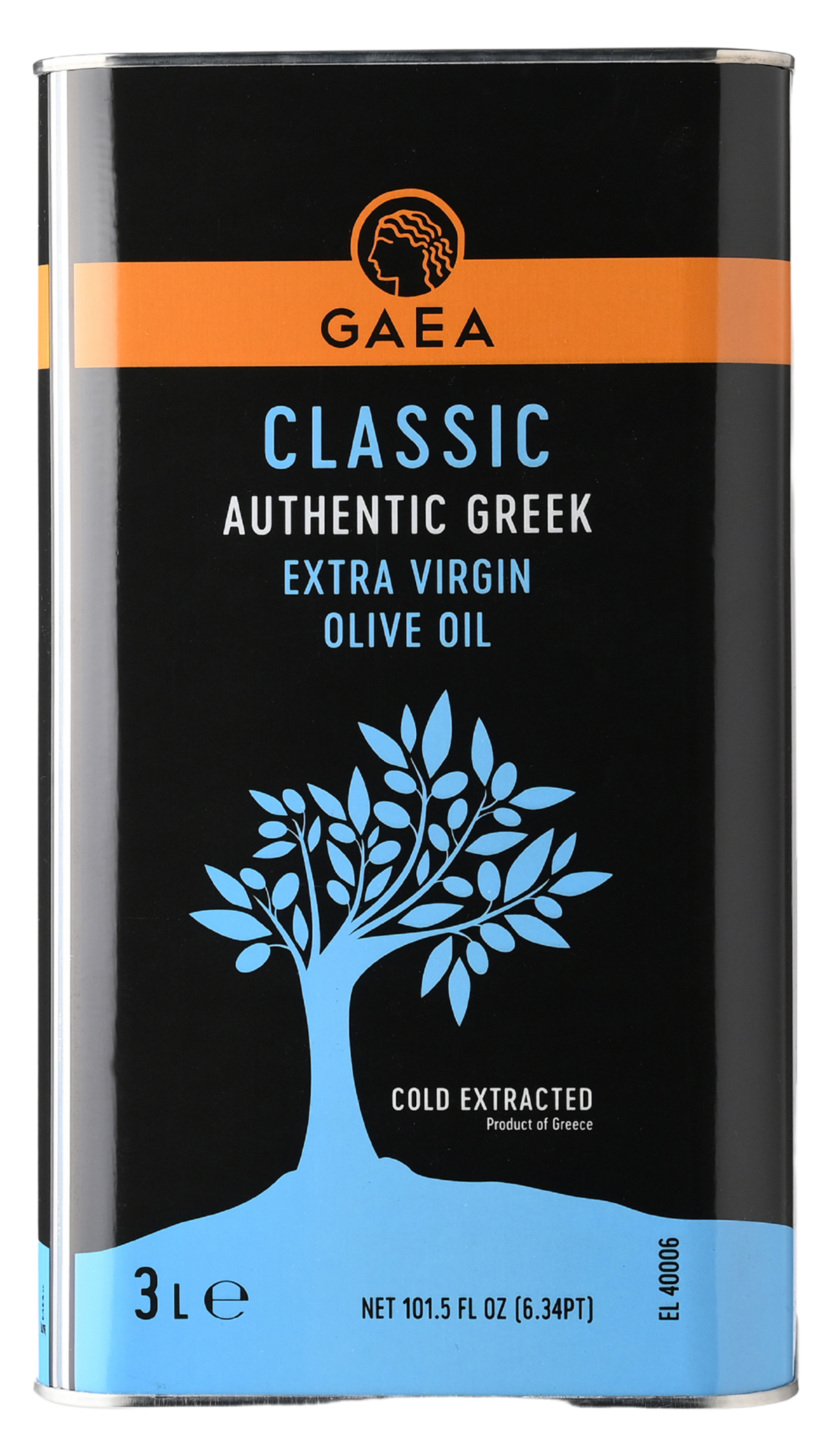 GAEA Classic Authentic Extra Virgin Olive Oil 101.5 fl oz