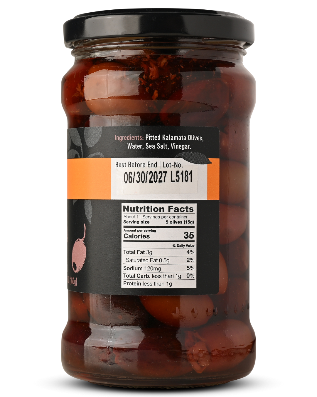 GAEA Pitted Greek Kalamata Olives in brine 10.2oz