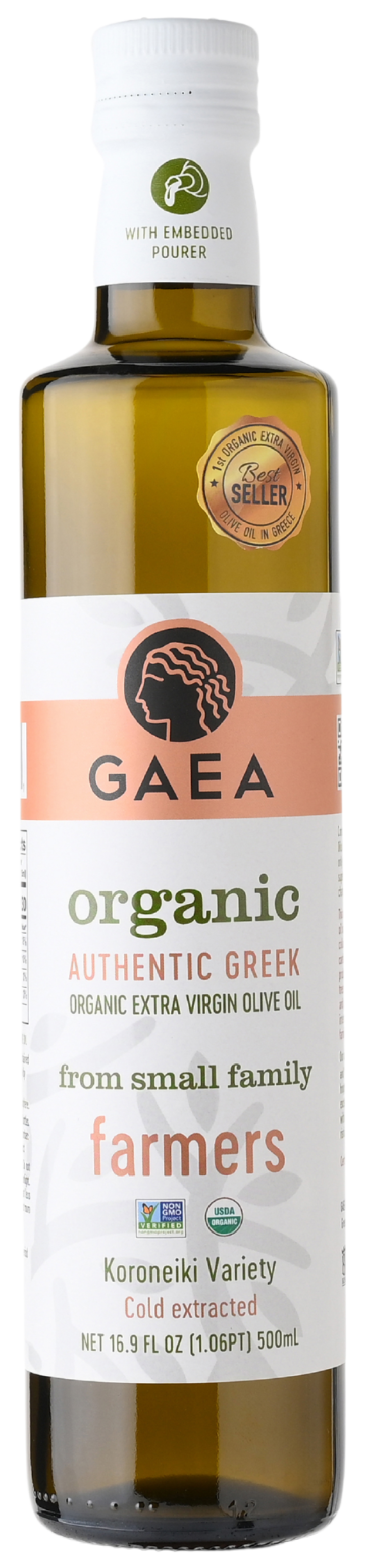 GAEA Organic Extra Virgin Olive oil 17 oz