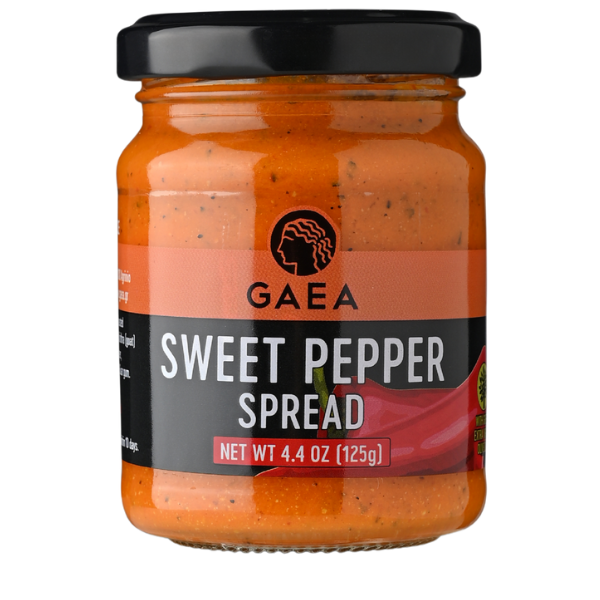 GAEA Sweet Pepper and goat's cheese Spread 4.4oz