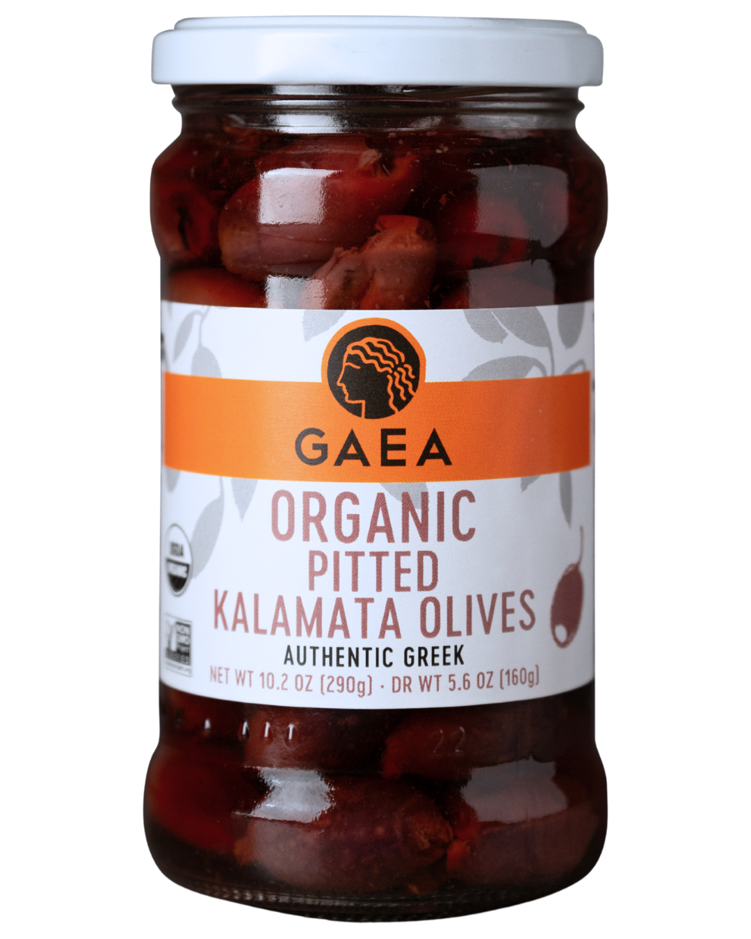 GAEA Organic Pitted Kalamata Olives 10.2 oz