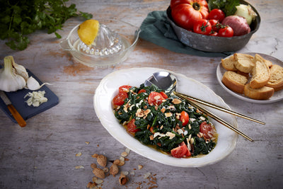 Greek Spinach salad