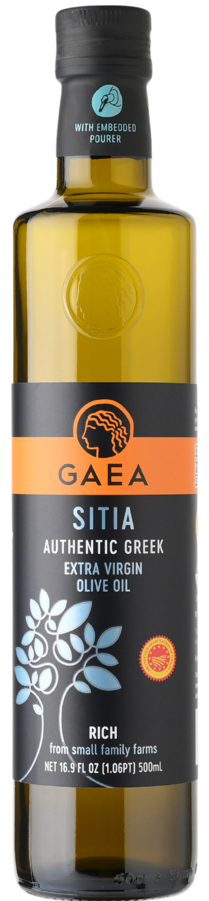 GAEA Sitia Crete Extra Virgin Olive Oil 16.9oz