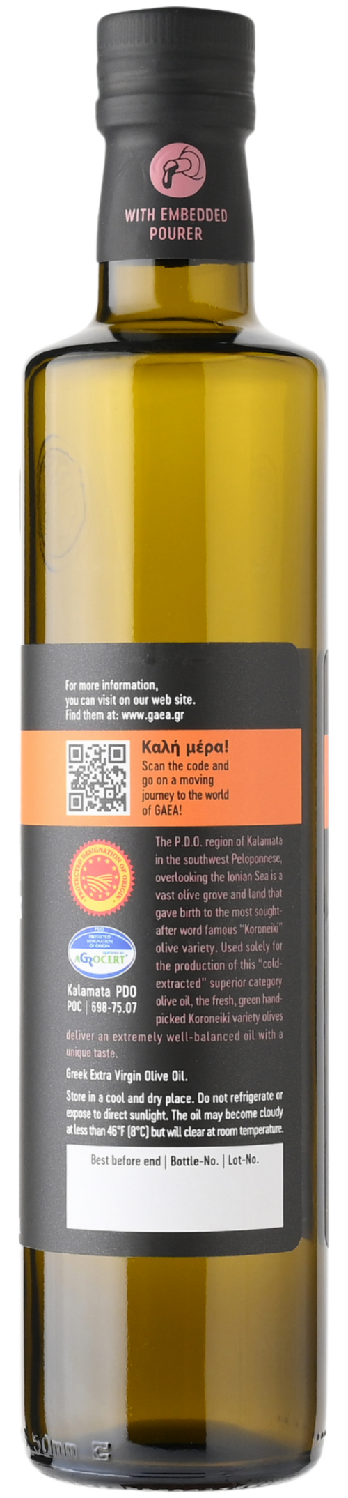 GAEA Kalamata Extra Virgin Olive Oil 16.9oz – Gaea_USA