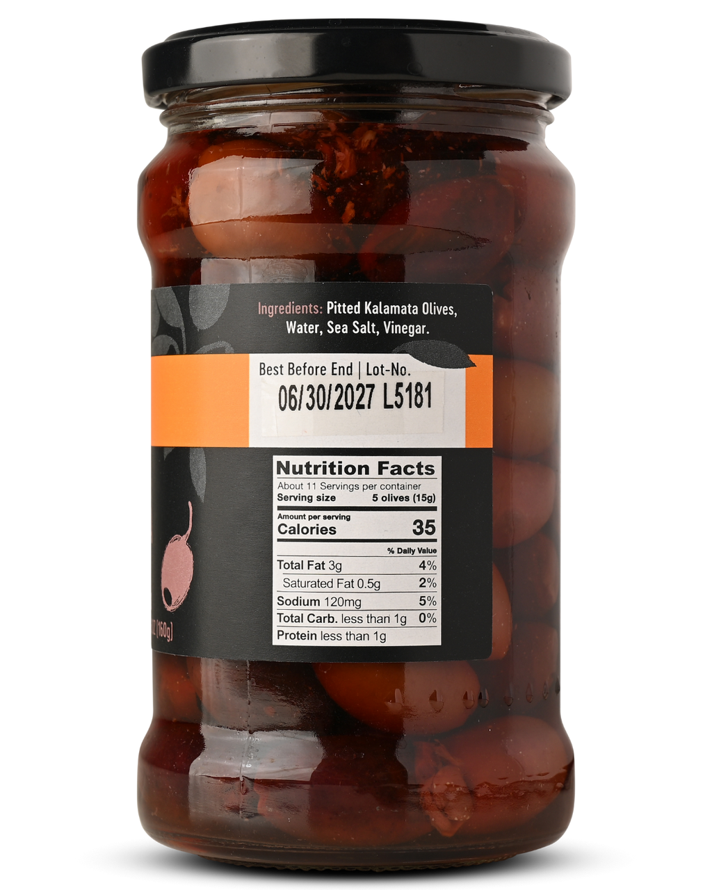 GAEA Pitted Greek Kalamata Olives in brine 10.2oz