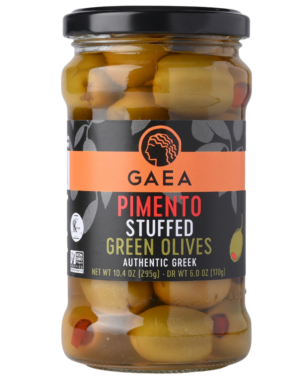 GAEA Pimento stuffed green olives