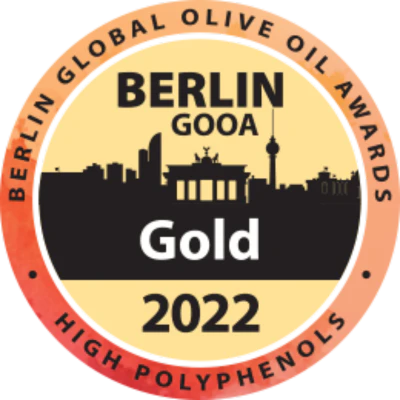 GOLD BERLIN GOOA 2022 - QUALITY, ORGANIC & HIGH POLYPHENOLS