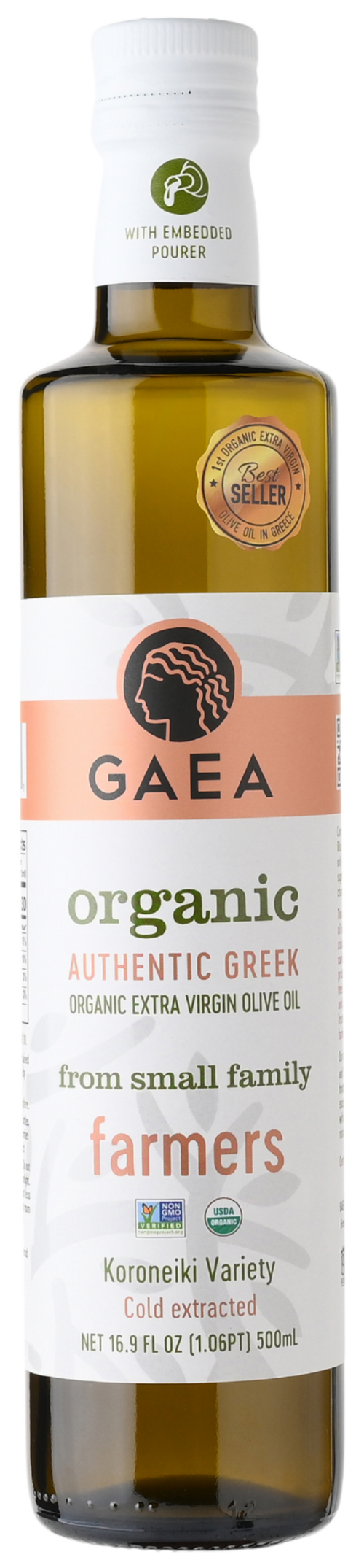 GAEA Organic Extra Virgin Olive oil 16.9 oz – Gaea_USA