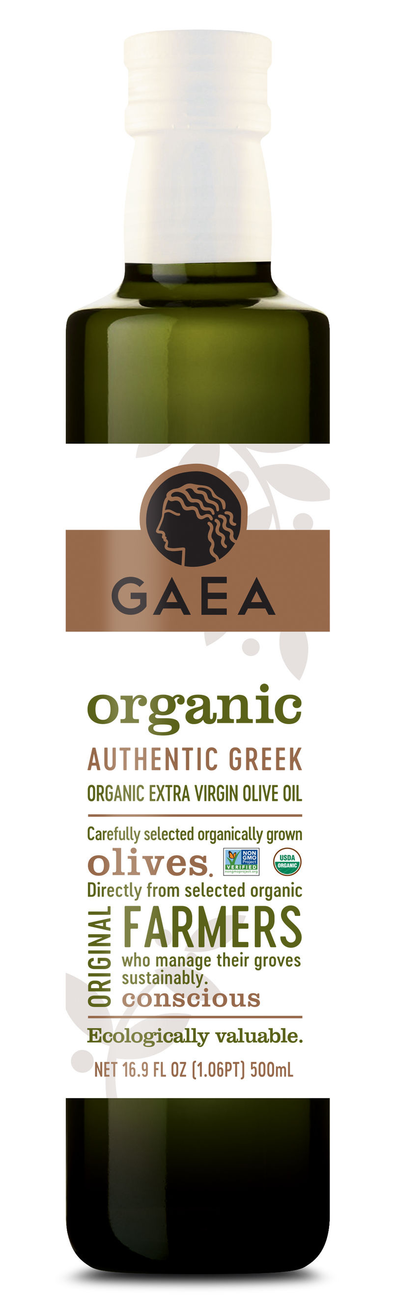 GAEA Organic Extra Virgin Olive oil 17 oz