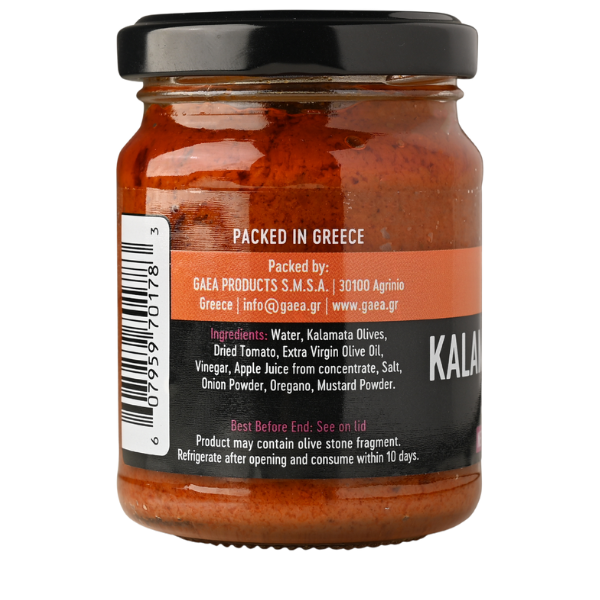 GAEA Kalamata olives and dried tomato Spread 4.4oz