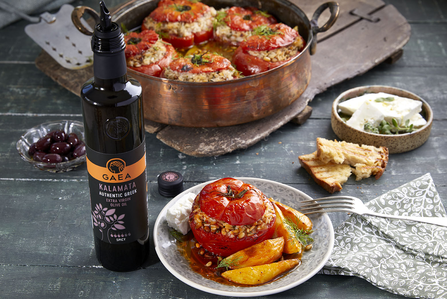 GAEA Kalamata Extra Virgin Olive Oil 16.9oz Gaea_USA